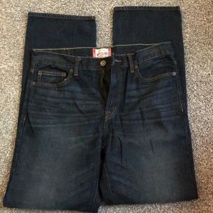 Dark wash, straight jeans - brand new, never worn
